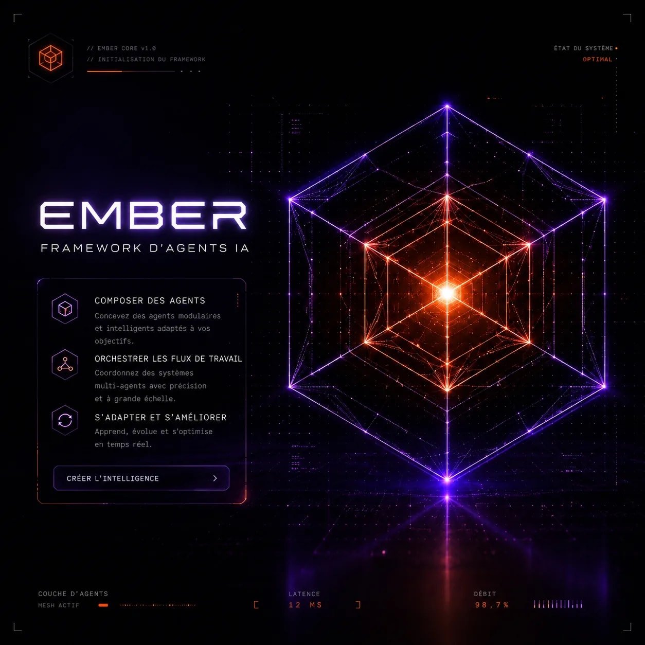 Ember — Framework d'agents