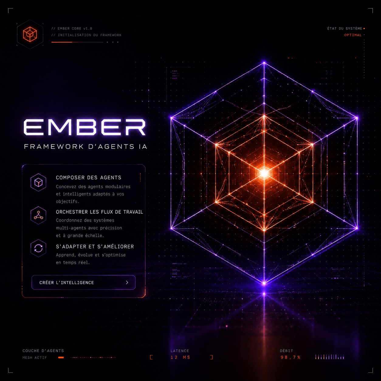 Ember — Framework d'agents